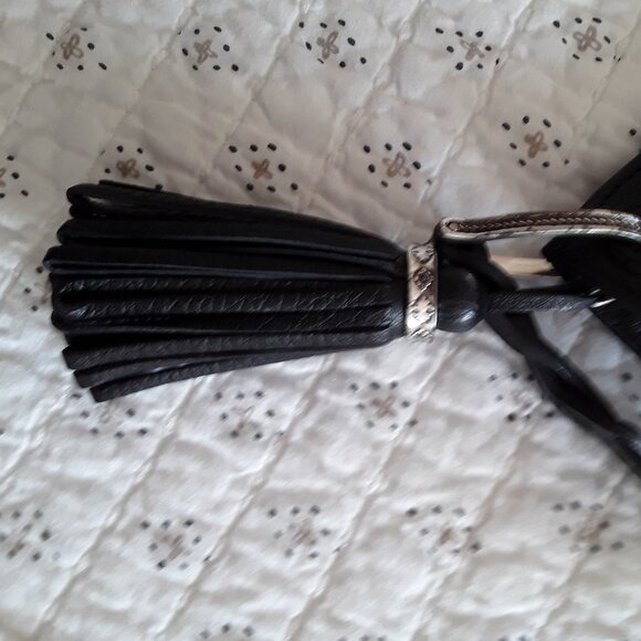 Vintage Brighton Small Crossbody Bucket Style Bag - Picture 4 of 6